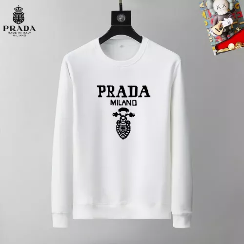 Prada Hoodies Long Sleeved For Men #1358187 $40.00 USD, Wholesale Replica Prada Hoodies