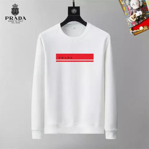Prada Hoodies Long Sleeved For Men #1358221 $40.00 USD, Wholesale Replica Prada Hoodies