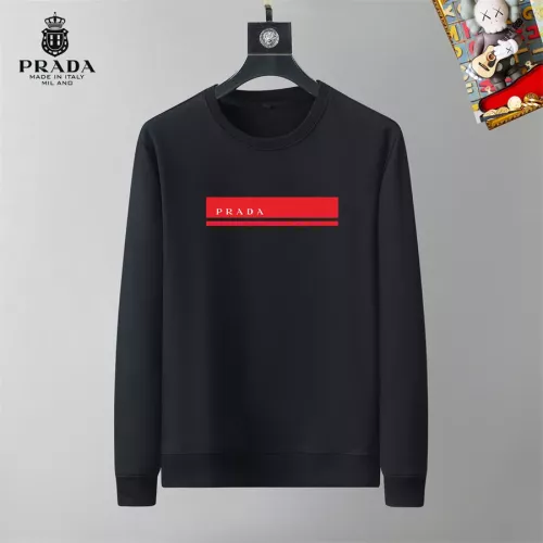 Prada Hoodies Long Sleeved For Men #1358222 $40.00 USD, Wholesale Replica Prada Hoodies