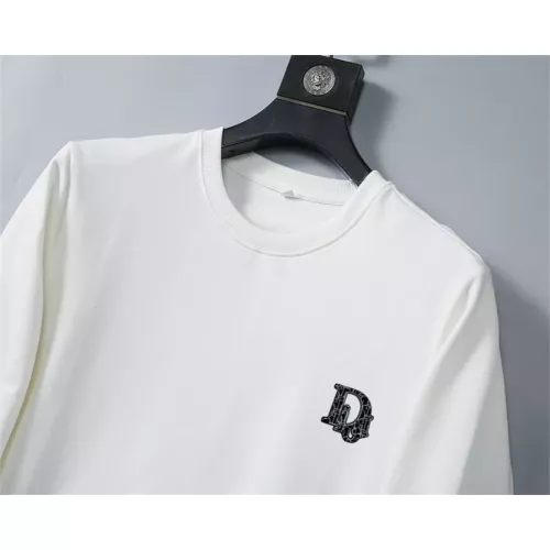 Replica Christian Dior Hoodies Long Sleeved For Men #1358227 $40.00 USD for Wholesale