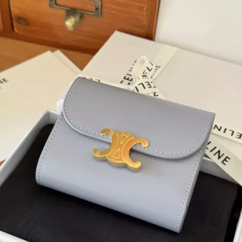 Celine AAA Quality Wallets For Women #1358266 $122.00 USD, Wholesale Replica Celine AAA Quality Wallets