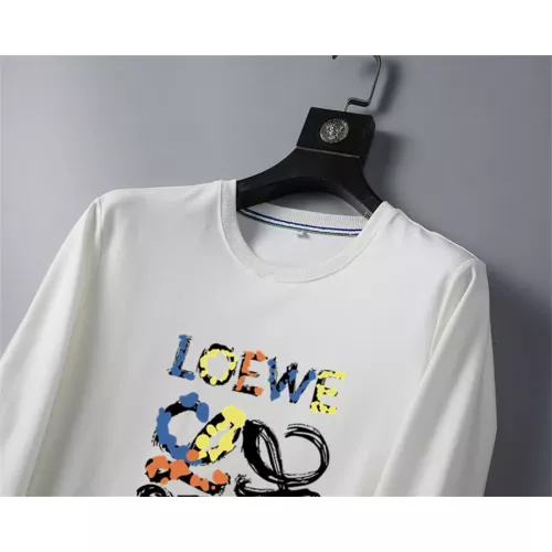 Replica LOEWE Hoodies Long Sleeved For Men #1358267 $40.00 USD for Wholesale