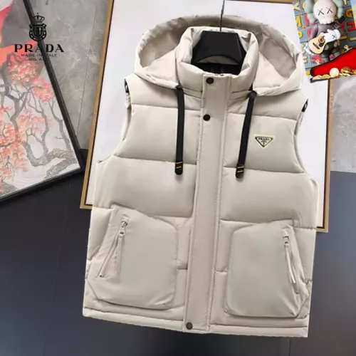 Prada Jackets Sleeveless For Men #1358340 $56.00 USD, Wholesale Replica Prada Jackets