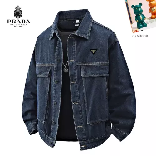 Prada Jackets Long Sleeved For Men #1358369 $60.00 USD, Wholesale Replica Prada Jackets