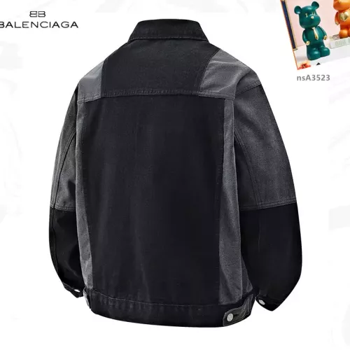 Replica Balenciaga Jackets Long Sleeved For Men #1358370 $60.00 USD for Wholesale
