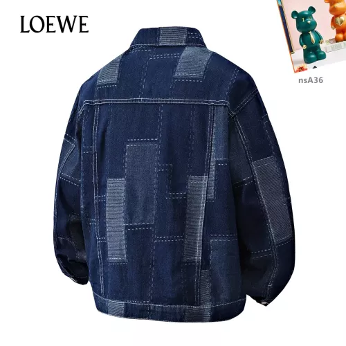 Replica LOEWE Jackets Long Sleeved For Men #1358373 $60.00 USD for Wholesale