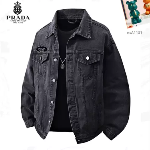 Prada Jackets Long Sleeved For Men #1358379 $60.00 USD, Wholesale Replica Prada Jackets
