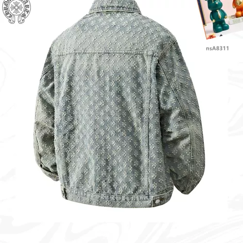 Replica Chrome Hearts Jackets Long Sleeved For Men #1358384 $60.00 USD for Wholesale