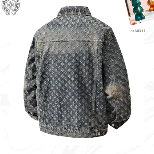 Replica Chrome Hearts Jackets Long Sleeved For Men #1358385 $60.00 USD for Wholesale