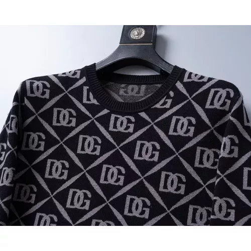 Replica Dolce & Gabbana D&G Sweaters Long Sleeved For Men #1358541 $38.00 USD for Wholesale