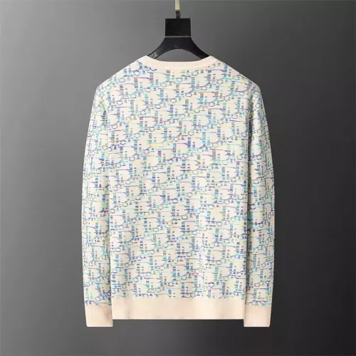 Replica Christian Dior Sweaters Long Sleeved For Men #1358542 $38.00 USD for Wholesale