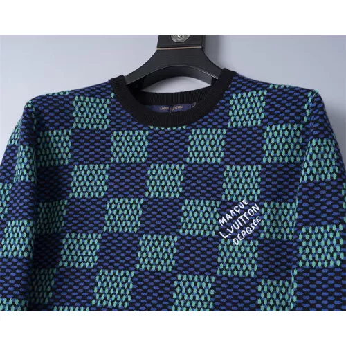 Replica Louis Vuitton LV Sweaters Long Sleeved For Men #1358544 $38.00 USD for Wholesale