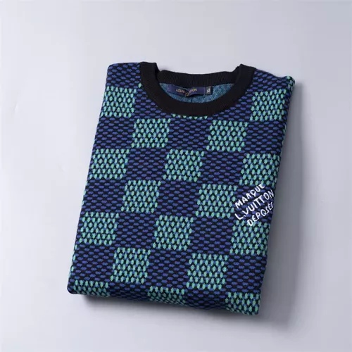 Replica Louis Vuitton LV Sweaters Long Sleeved For Men #1358544 $38.00 USD for Wholesale