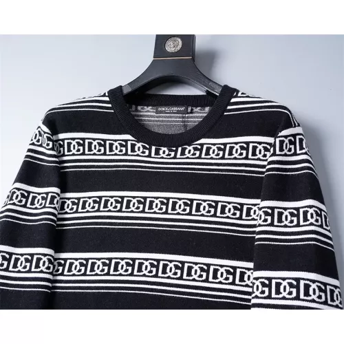 Replica Dolce & Gabbana D&G Sweaters Long Sleeved For Men #1358546 $38.00 USD for Wholesale