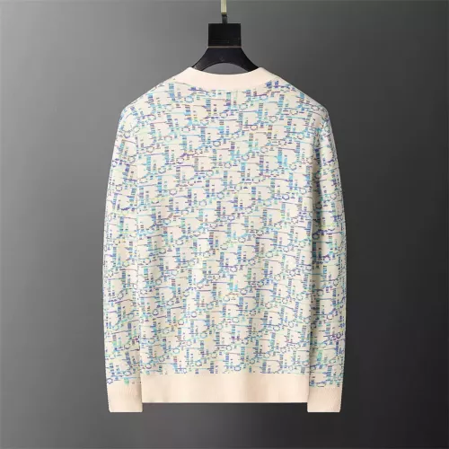 Replica Christian Dior Sweaters Long Sleeved For Men #1358558 $40.00 USD for Wholesale