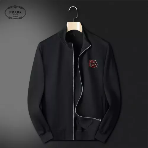 Replica Prada Tracksuits Long Sleeved For Men #1358567 $80.00 USD for Wholesale