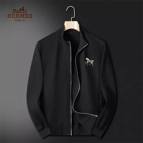 Replica Hermes Tracksuits Long Sleeved For Men #1358613 $80.00 USD for Wholesale