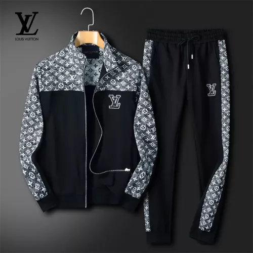 Louis Vuitton LV Tracksuits Long Sleeved For Men #1358627 $85.00 USD, Wholesale Replica Louis Vuitton LV Tracksuits