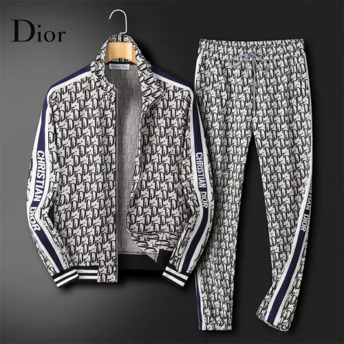 Christian Dior Tracksuits Long Sleeved For Men #1358634 $85.00 USD, Wholesale Replica Christian Dior Tracksuits