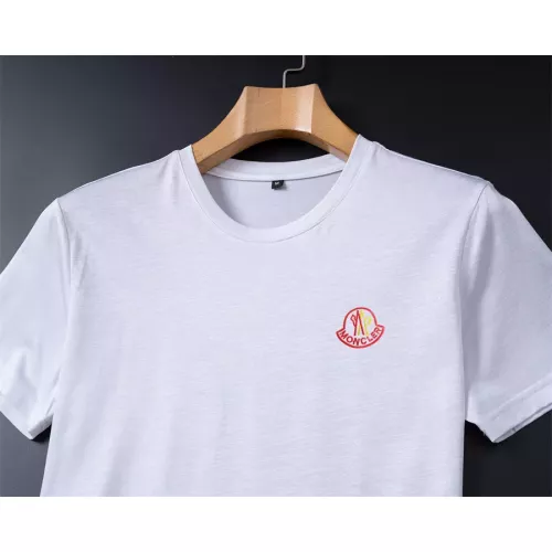 Replica Moncler T-Shirts Short Sleeved For Men #1358643 $25.00 USD for Wholesale