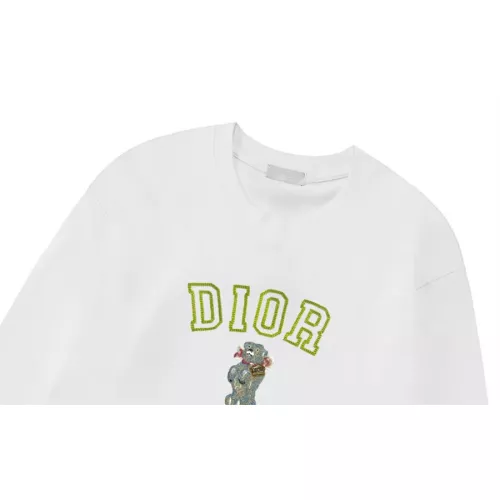 Replica Christian Dior Hoodies Long Sleeved For Unisex #1358731 $52.00 USD for Wholesale