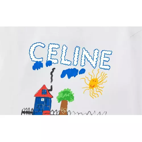 Replica Celine Hoodies Long Sleeved For Unisex #1358733 $48.00 USD for Wholesale