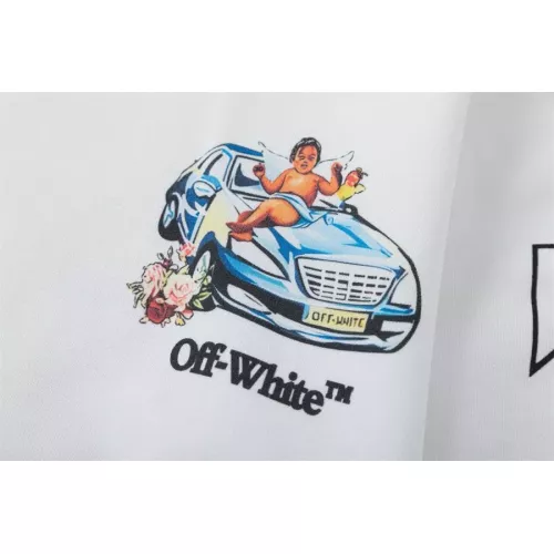 Replica Off-White Hoodies Long Sleeved For Unisex #1358763 $60.00 USD for Wholesale