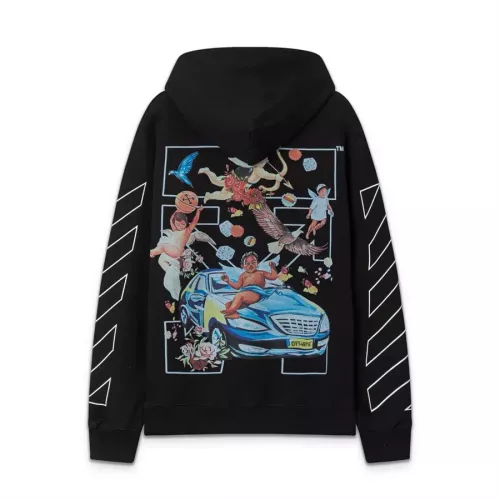 Off-White Hoodies Long Sleeved For Unisex #1358766 $60.00 USD, Wholesale Replica Off-White Hoodies