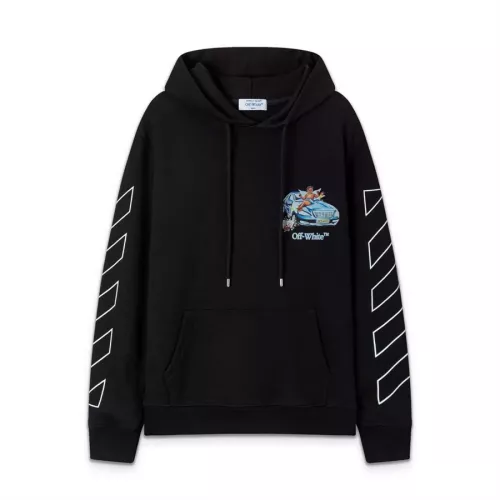 Replica Off-White Hoodies Long Sleeved For Unisex #1358766 $60.00 USD for Wholesale