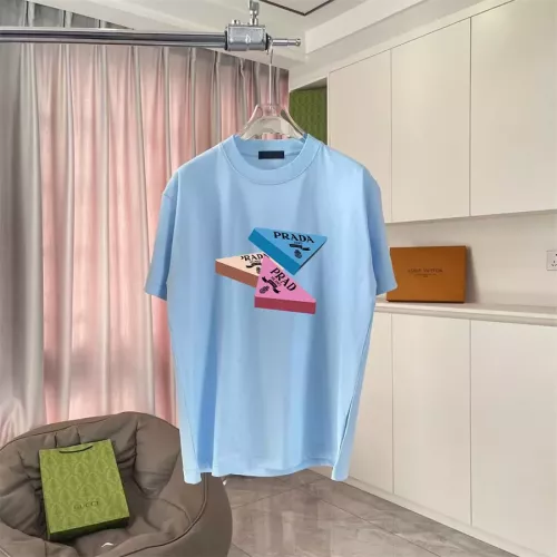 Prada T-Shirts Short Sleeved For Unisex #1358805 $42.00 USD, Wholesale Replica Prada T-Shirts