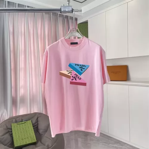 Prada T-Shirts Short Sleeved For Unisex #1358806 $42.00 USD, Wholesale Replica Prada T-Shirts