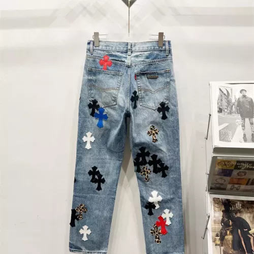 Replica Chrome Hearts Jeans For Men #1358894 $68.00 USD for Wholesale