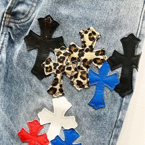 Replica Chrome Hearts Jeans For Men #1358894 $68.00 USD for Wholesale