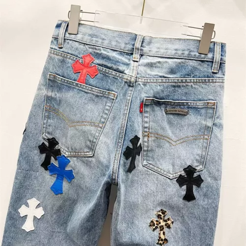 Replica Chrome Hearts Jeans For Men #1358894 $68.00 USD for Wholesale