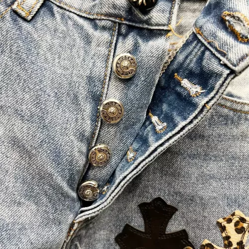 Replica Chrome Hearts Jeans For Men #1358894 $68.00 USD for Wholesale