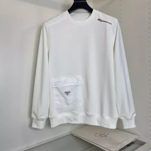 Prada Hoodies Long Sleeved For Men #1358931 $88.00 USD, Wholesale Replica Prada Hoodies