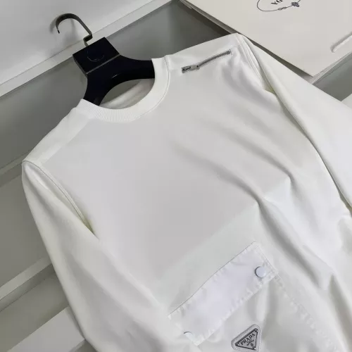 Replica Prada Hoodies Long Sleeved For Men #1358931 $88.00 USD for Wholesale