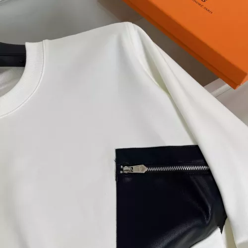 Replica Hermes Hoodies Long Sleeved For Men #1358933 $85.00 USD for Wholesale