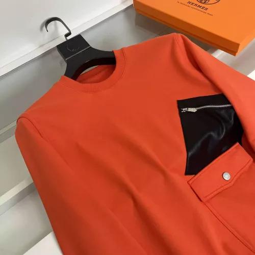 Replica Hermes Hoodies Long Sleeved For Men #1358934 $85.00 USD for Wholesale