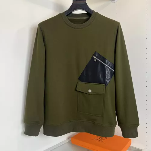 Hermes Hoodies Long Sleeved For Men #1358935