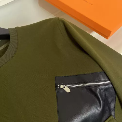 Replica Hermes Hoodies Long Sleeved For Men #1358935 $85.00 USD for Wholesale