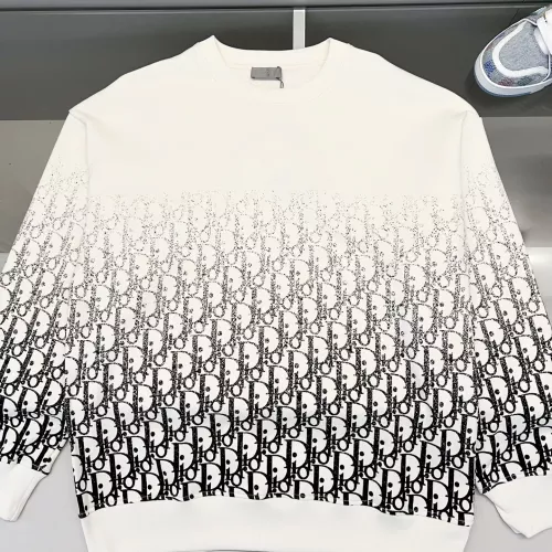 Replica Christian Dior Hoodies Long Sleeved For Unisex #1359075 $48.00 USD for Wholesale
