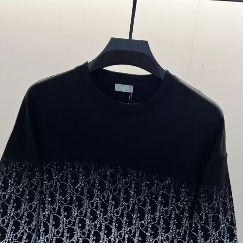 Replica Christian Dior Hoodies Long Sleeved For Unisex #1359076 $48.00 USD for Wholesale