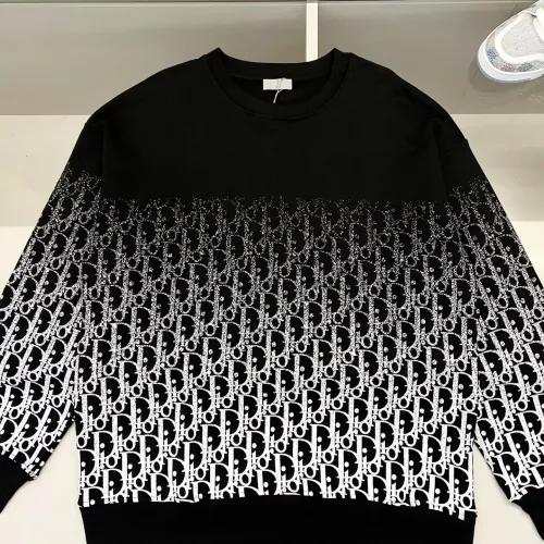 Replica Christian Dior Hoodies Long Sleeved For Unisex #1359076 $48.00 USD for Wholesale