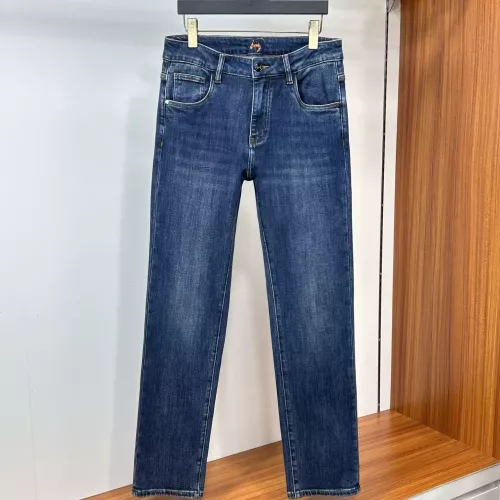 Replica Hermes Jeans For Men #1359120 $80.00 USD for Wholesale