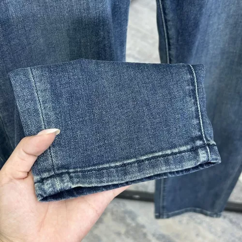 Replica Bottega Veneta BV Jeans For Men #1359134 $80.00 USD for Wholesale