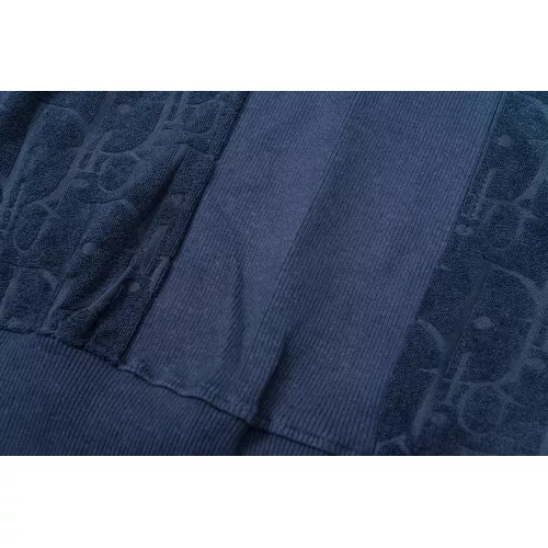 Replica Christian Dior Hoodies Long Sleeved For Unisex #1359196 $48.00 USD for Wholesale
