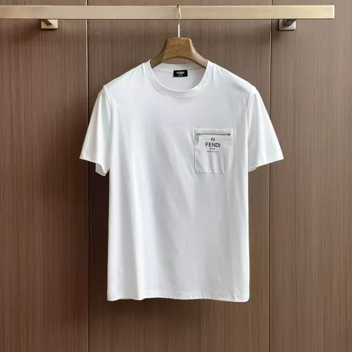 Fendi T-Shirts Short Sleeved For Men #1359210 $76.00 USD, Wholesale Replica Fendi T-Shirts
