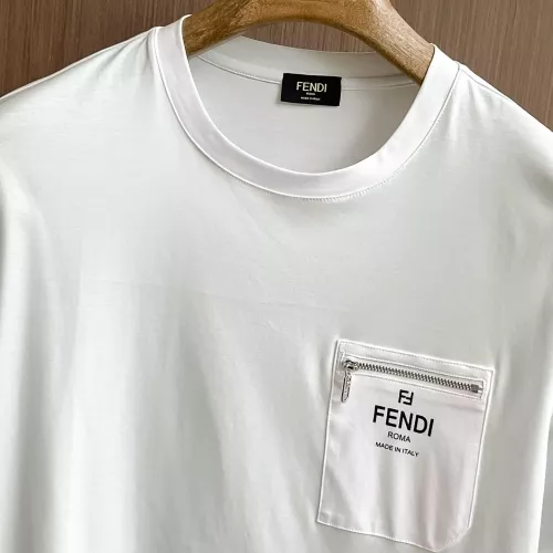 Replica Fendi T-Shirts Short Sleeved For Men #1359210 $76.00 USD for Wholesale