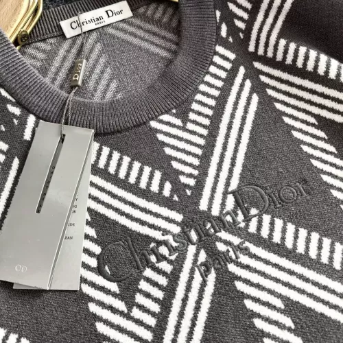 Replica Christian Dior Sweaters Long Sleeved For Men #1359242 $82.00 USD for Wholesale